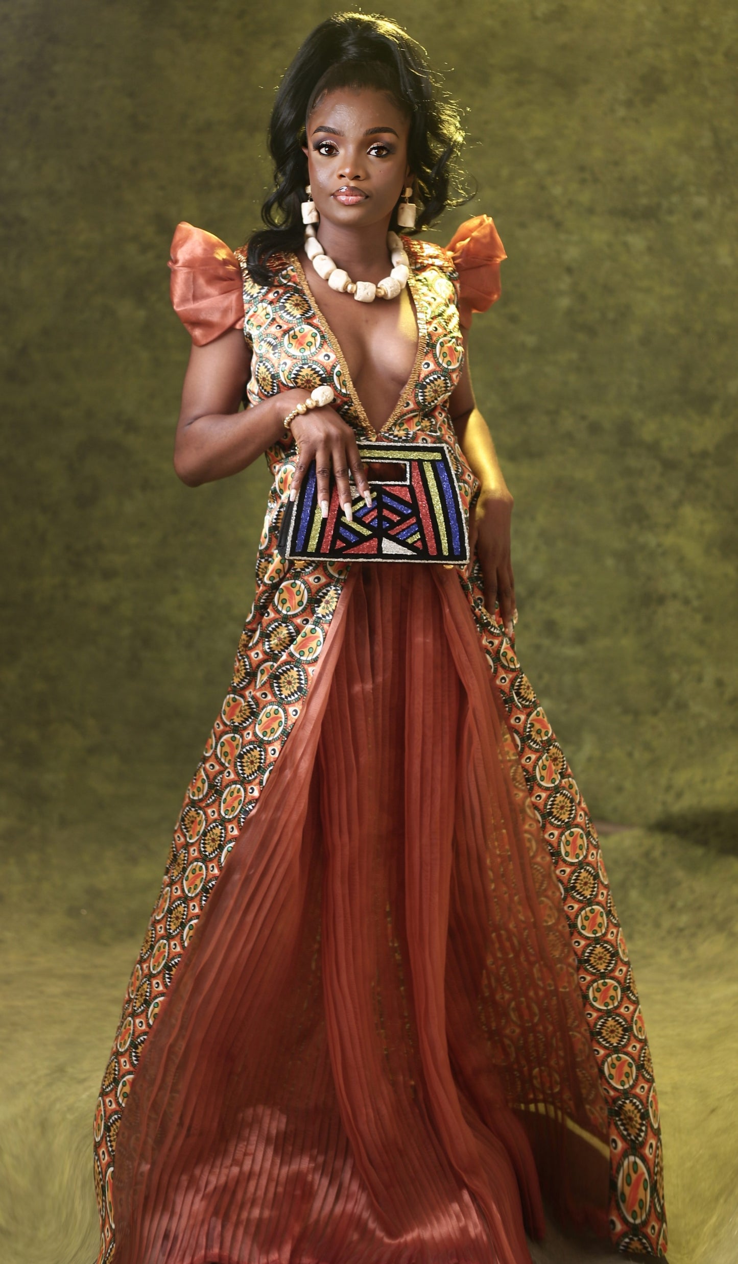Evue Culture Pleated Dress