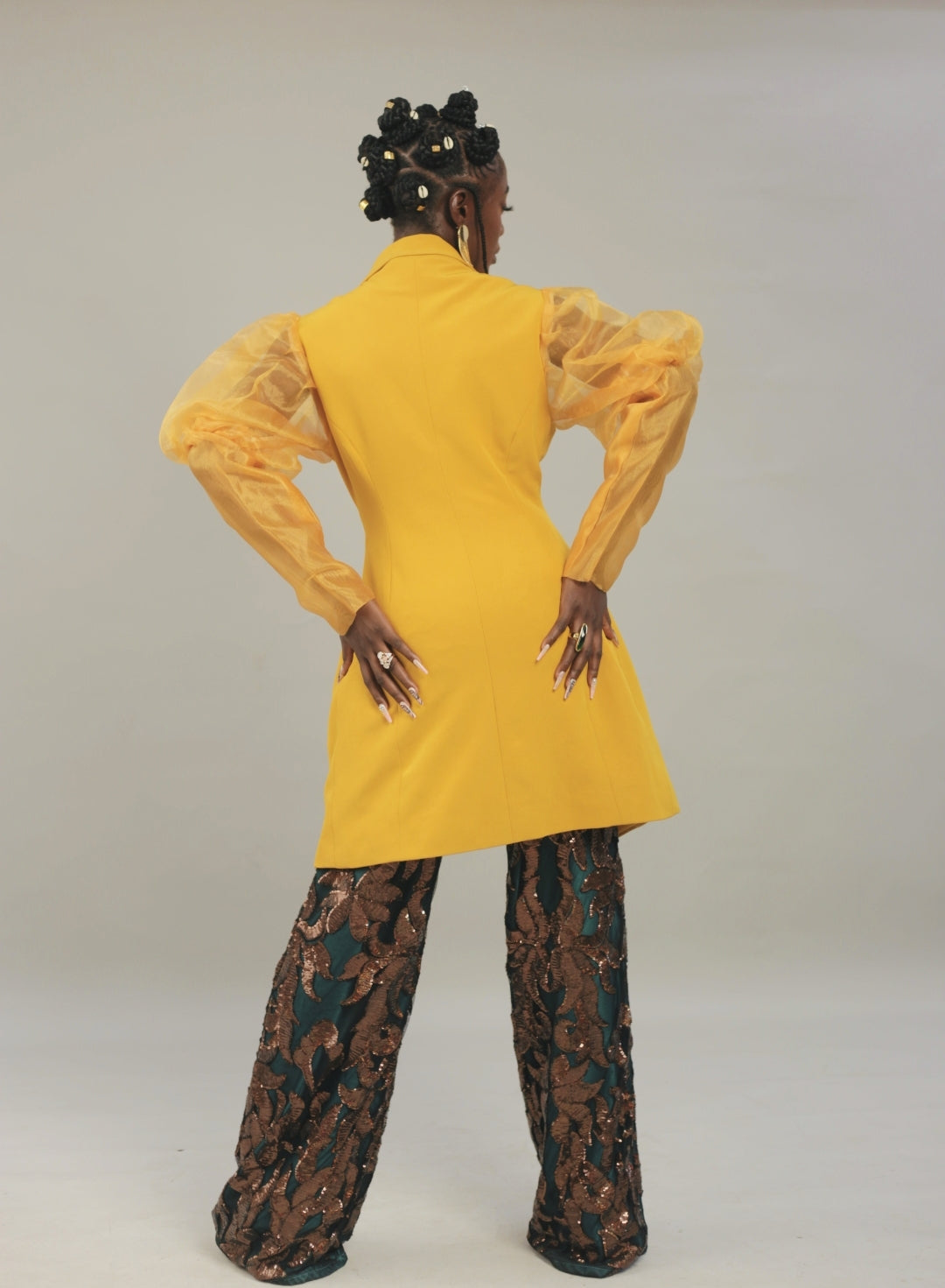 Rimi "See Me" Mustard Blazer