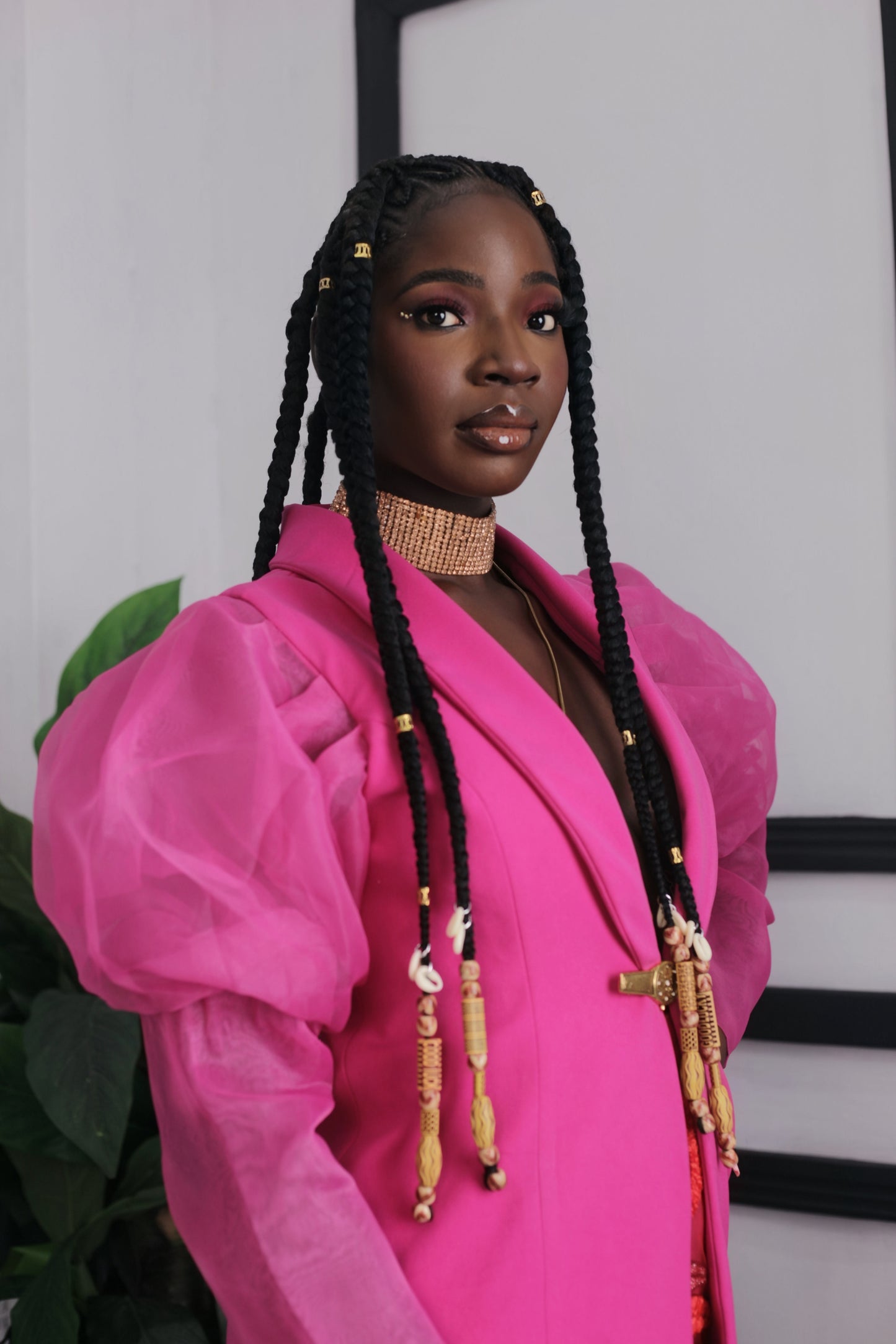 Rimi "See Me" Pink Blazer