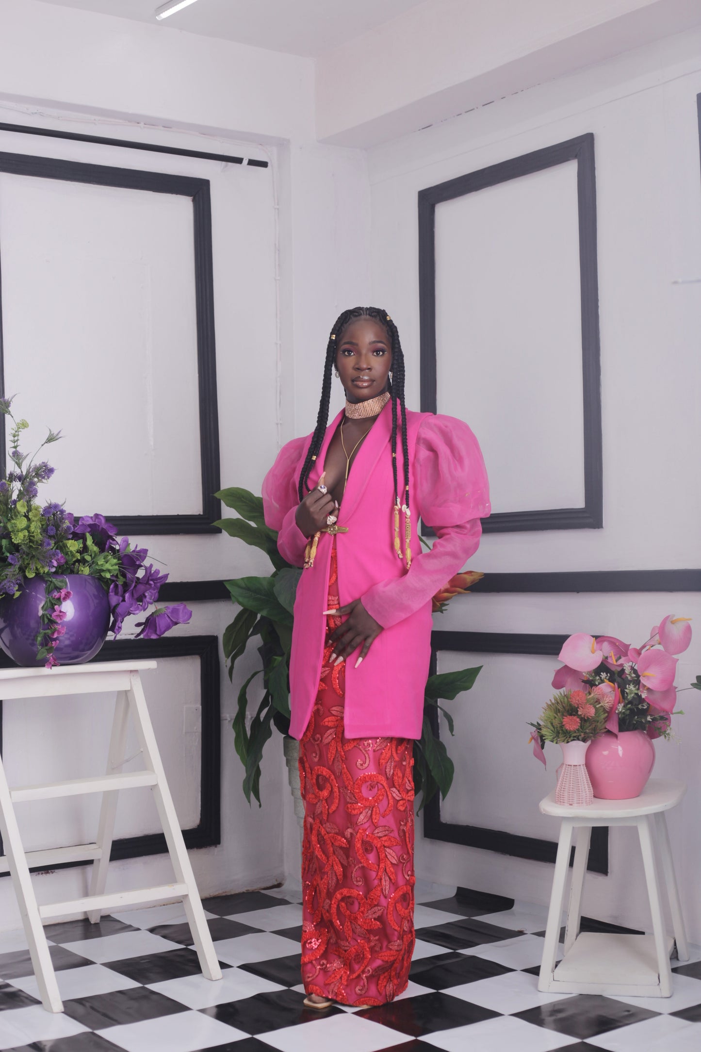 Rimi "See Me" Pink Blazer