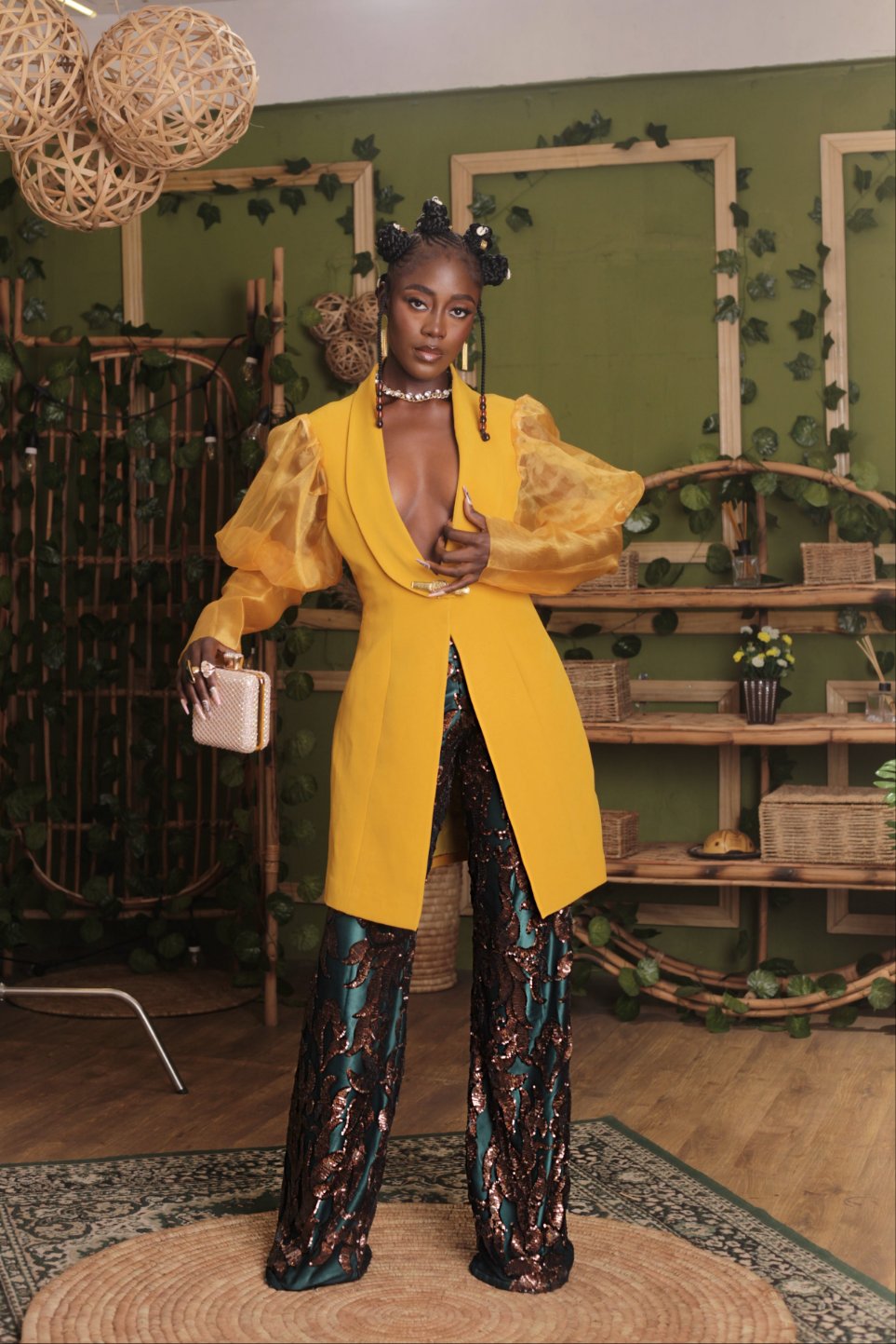 Rimi "See Me" Mustard Blazer