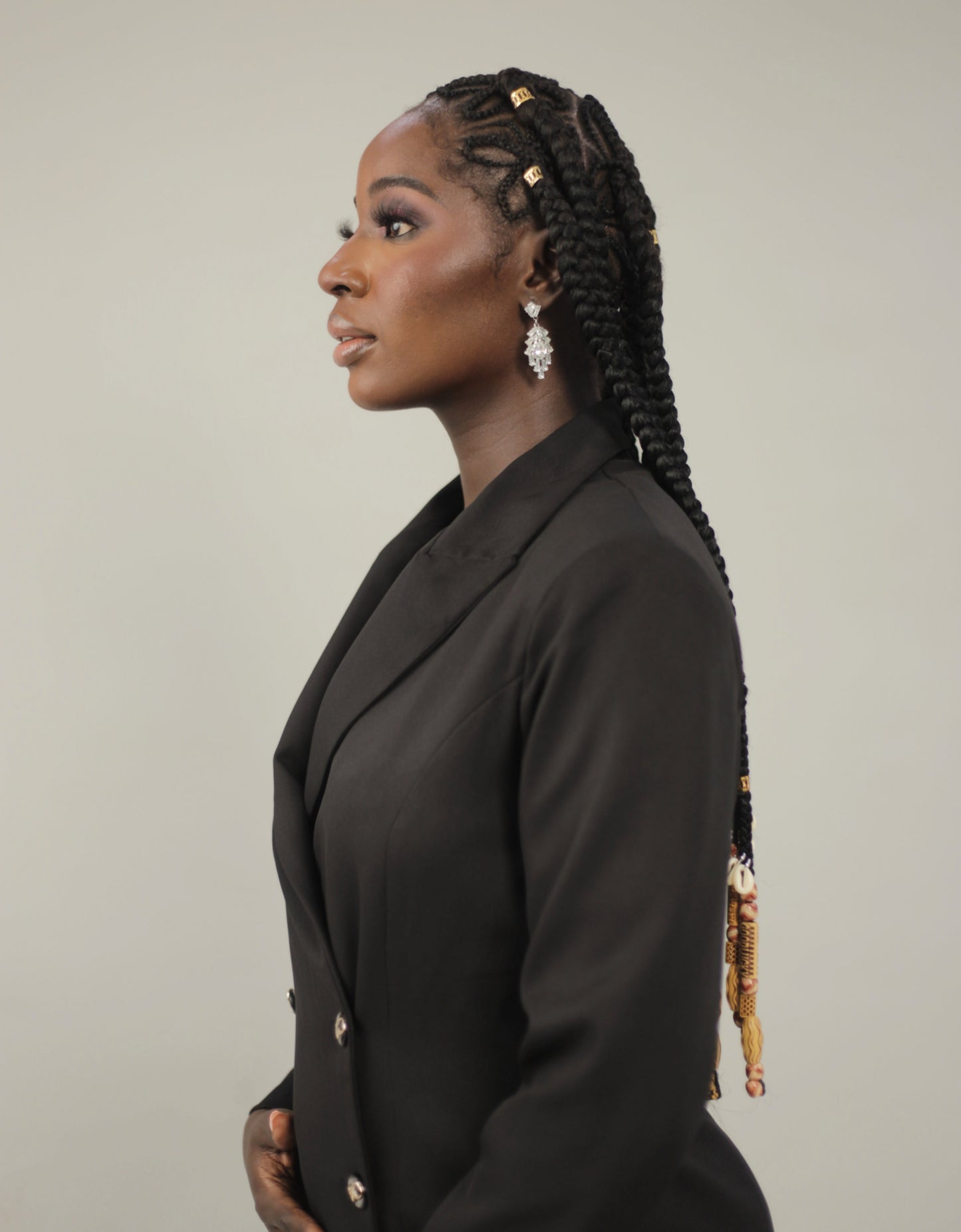 The "QUEENessential" Black Blazer