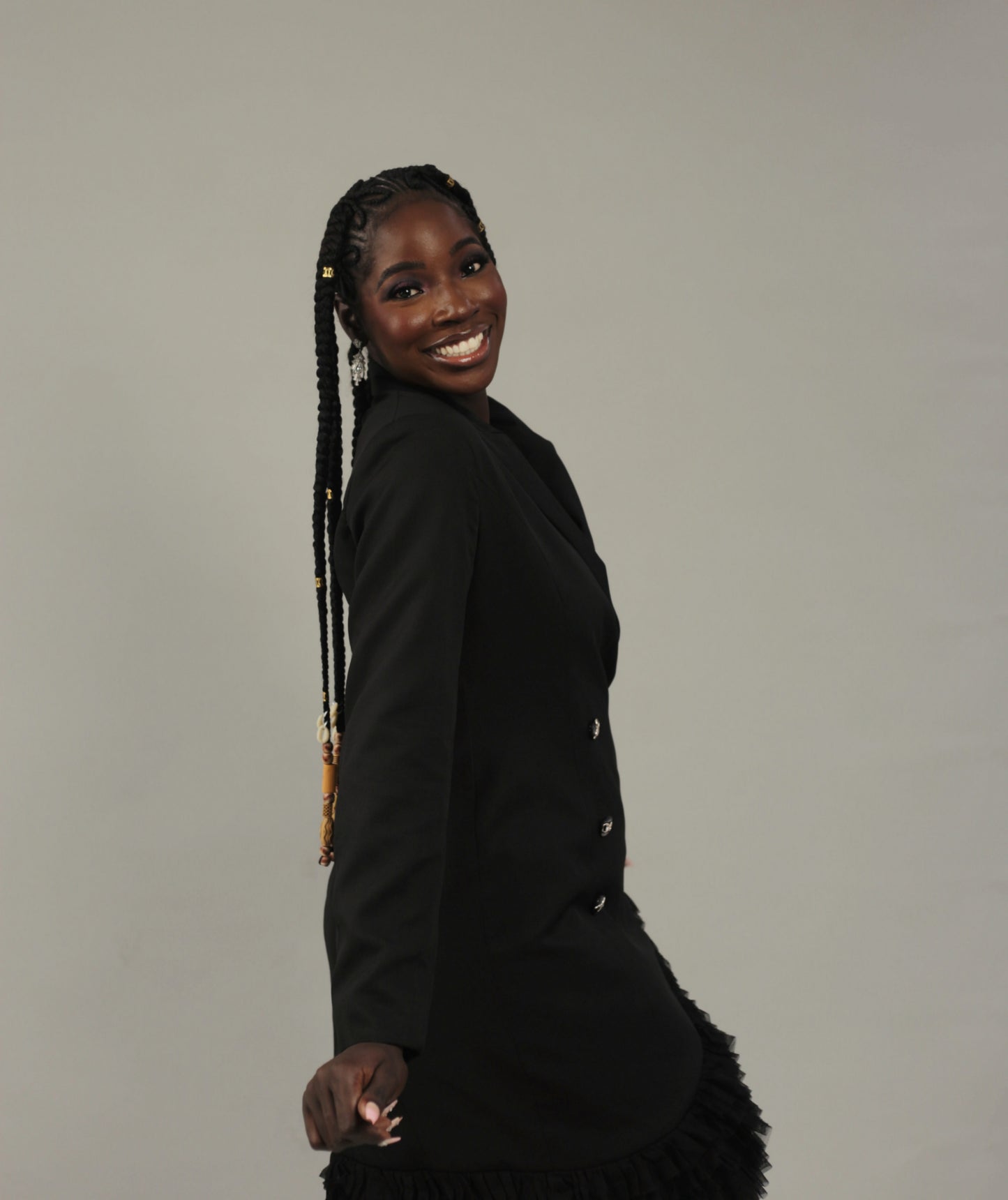 The "QUEENessential" Black Blazer