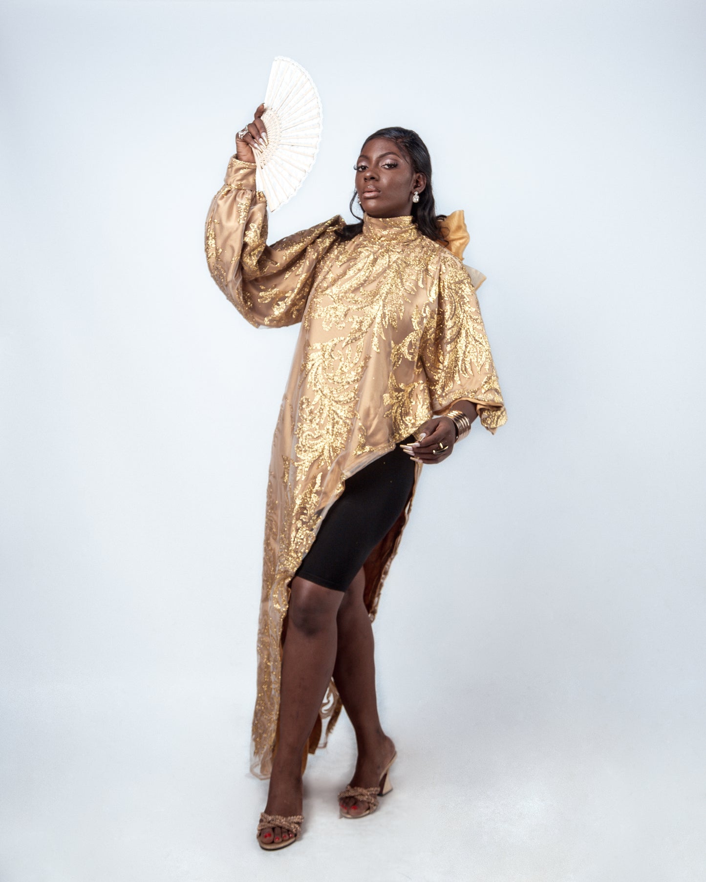 "Culture Opulence" Asymmetrical Boubou